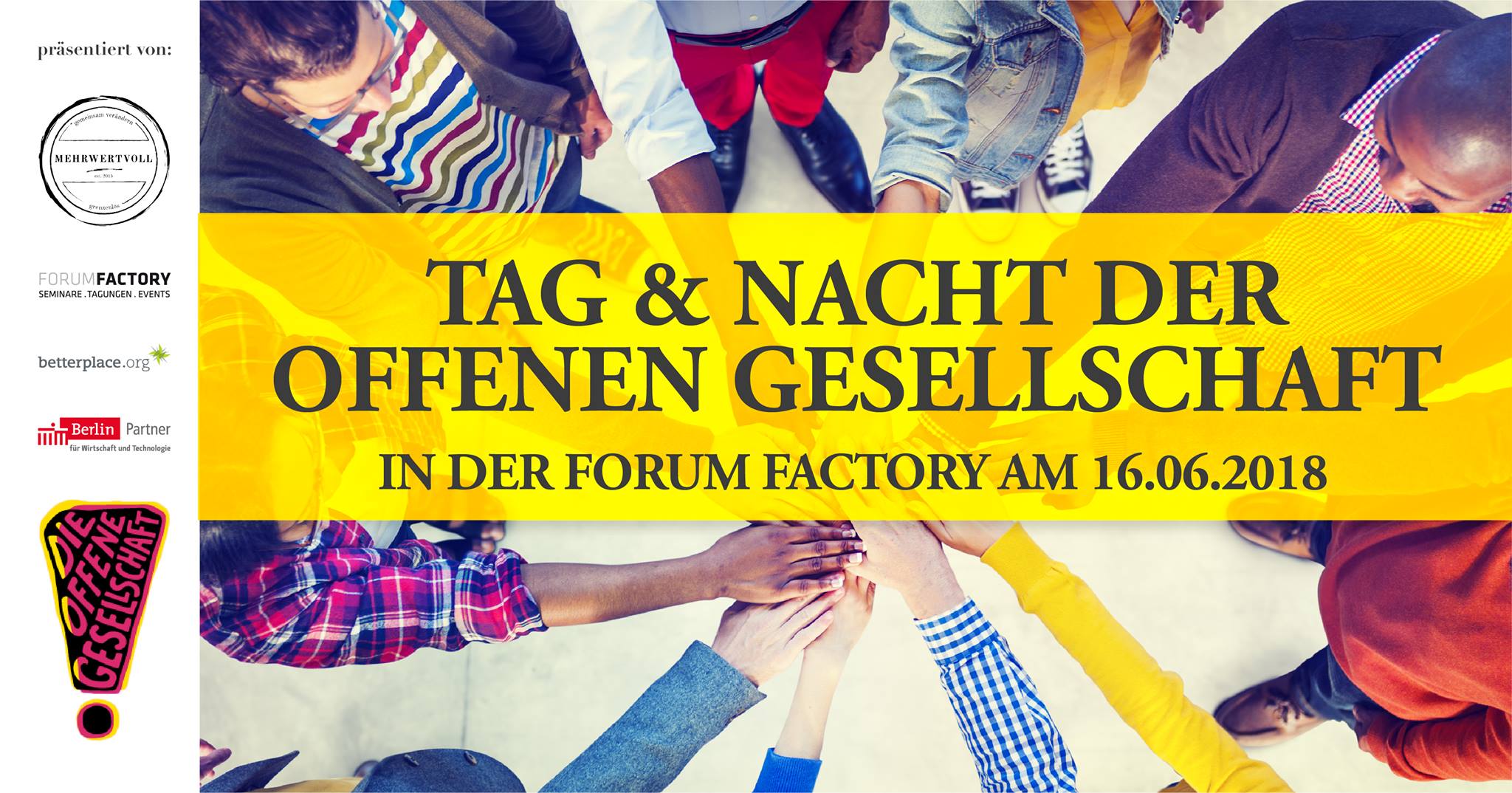 Tag & Nacht der Offenen Gesellschaft - Human Connection